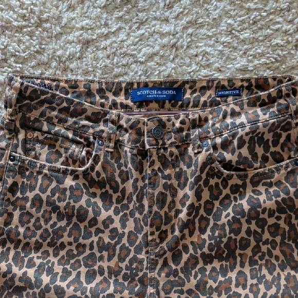 Scotch & Soda Animal Print Jeans - Picture 3 of 8